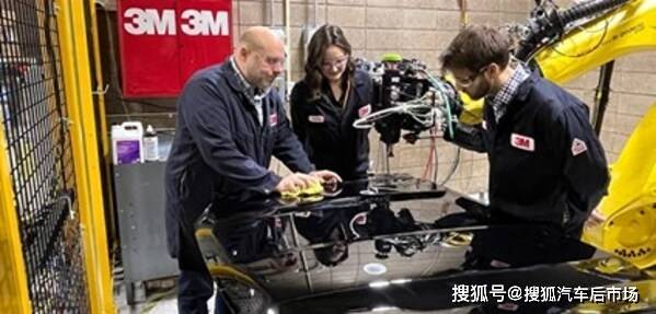 3M與通用汽車聯(lián)手<strong></p>
<p>汽車凹陷修復(fù)</strong>，自動化漆面修復(fù)技術(shù)革新汽車生產(chǎn)線！:汽車凹陷修復(fù)